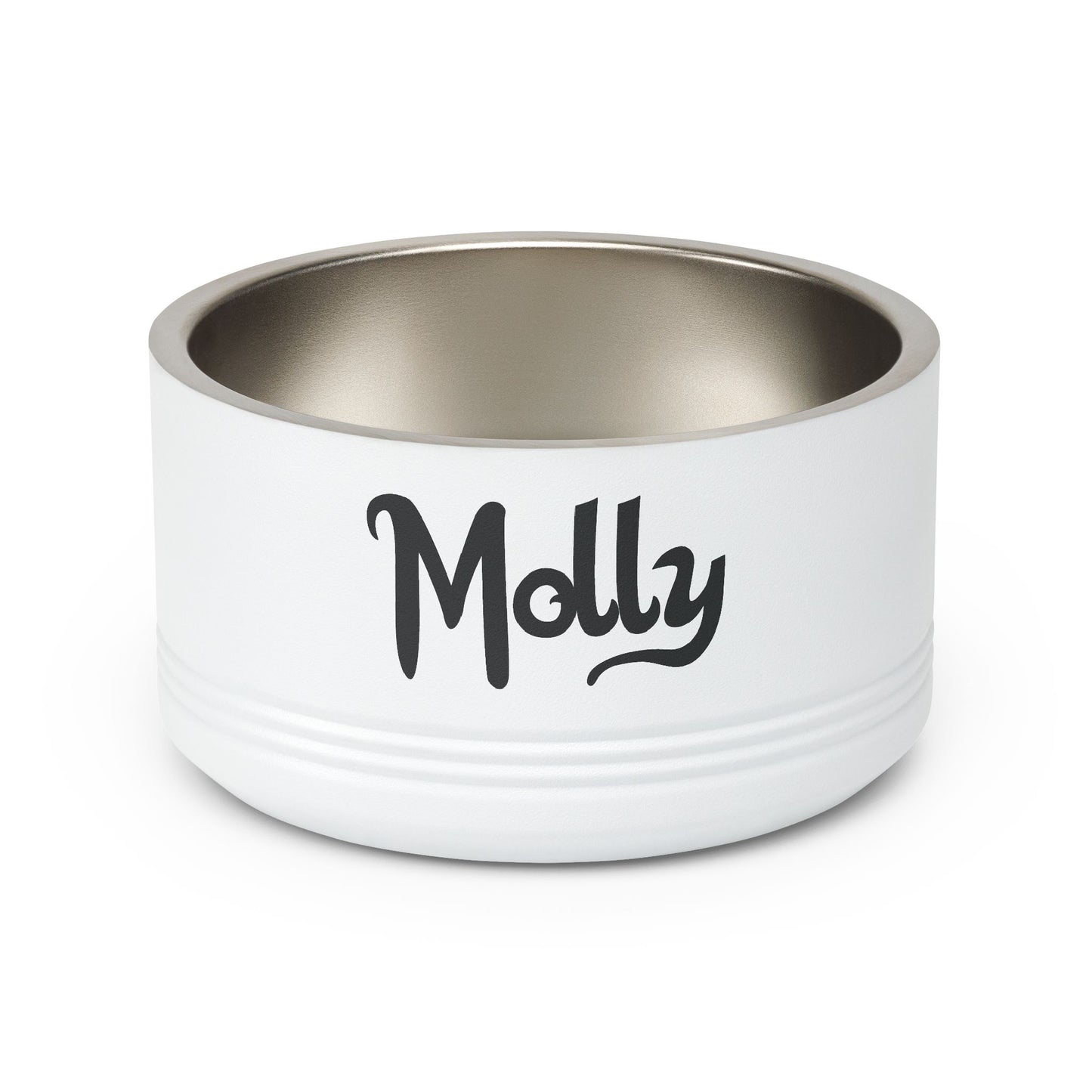 Spoiled Rotten Personalized Pet Bowl – 18oz Stainless Steel Dog & Cat Food Bowl