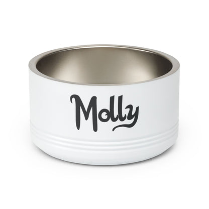 Spoiled Rotten Personalized Pet Bowl – 18oz Stainless Steel Dog & Cat Food Bowl