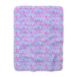 Sweet Berry Bloom Fleece Blanket