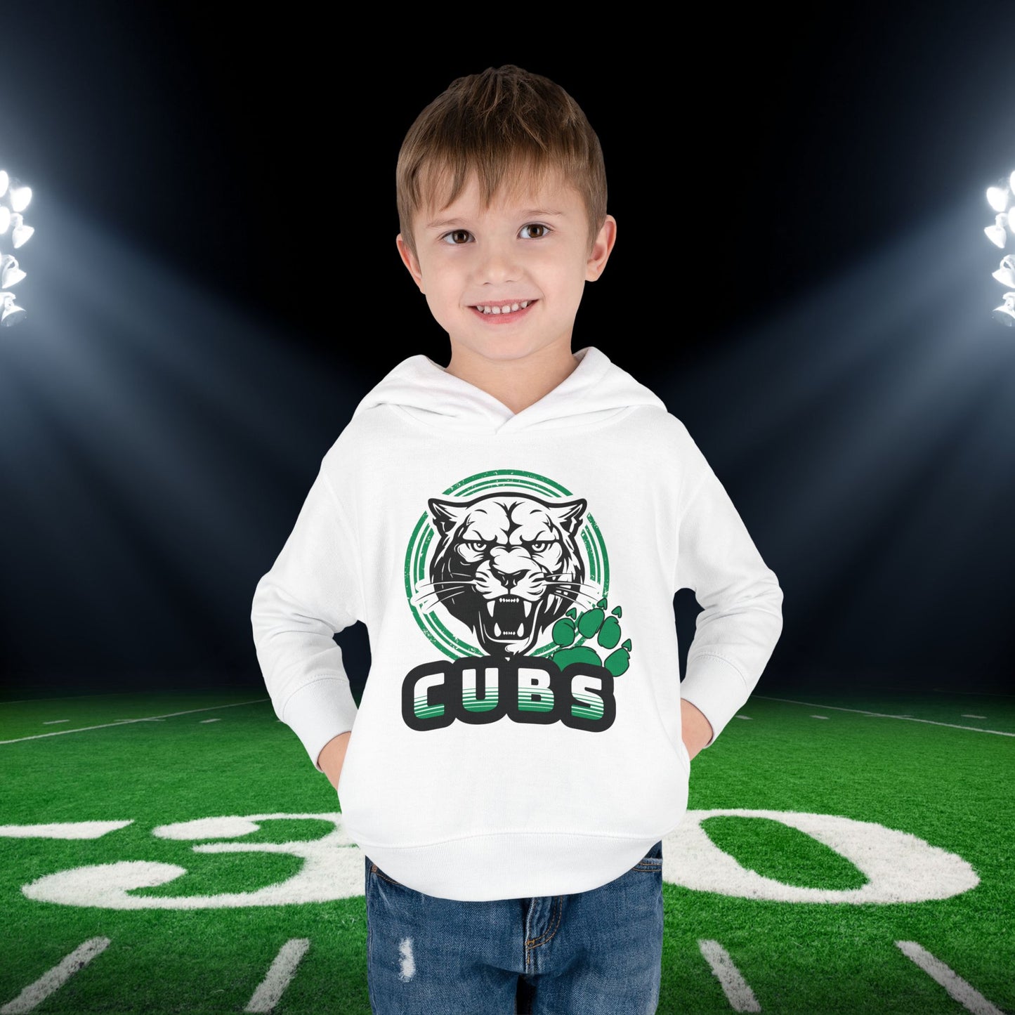 Cubs Circle Toddler Hoodie