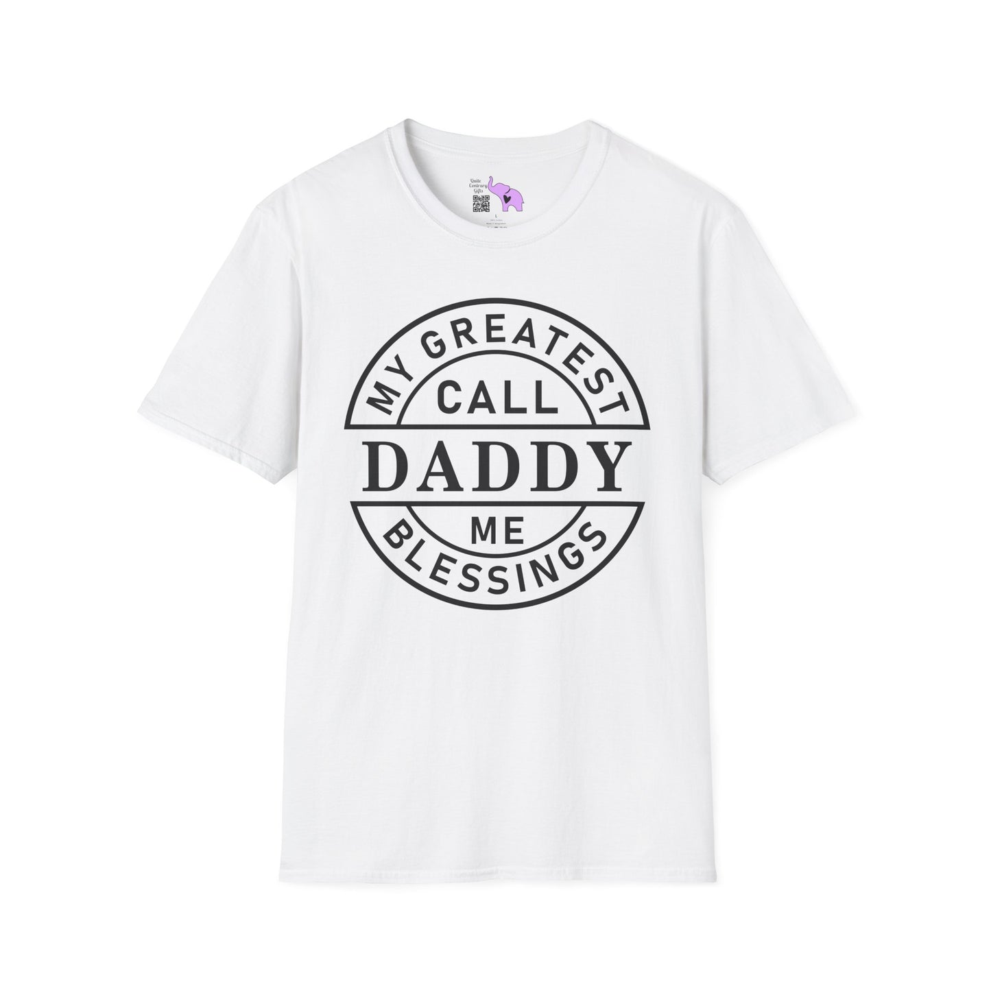My Greatest Blessings Call Me Daddy Adult T-shirt
