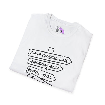 Horror Film Sign Adult T-shirt
