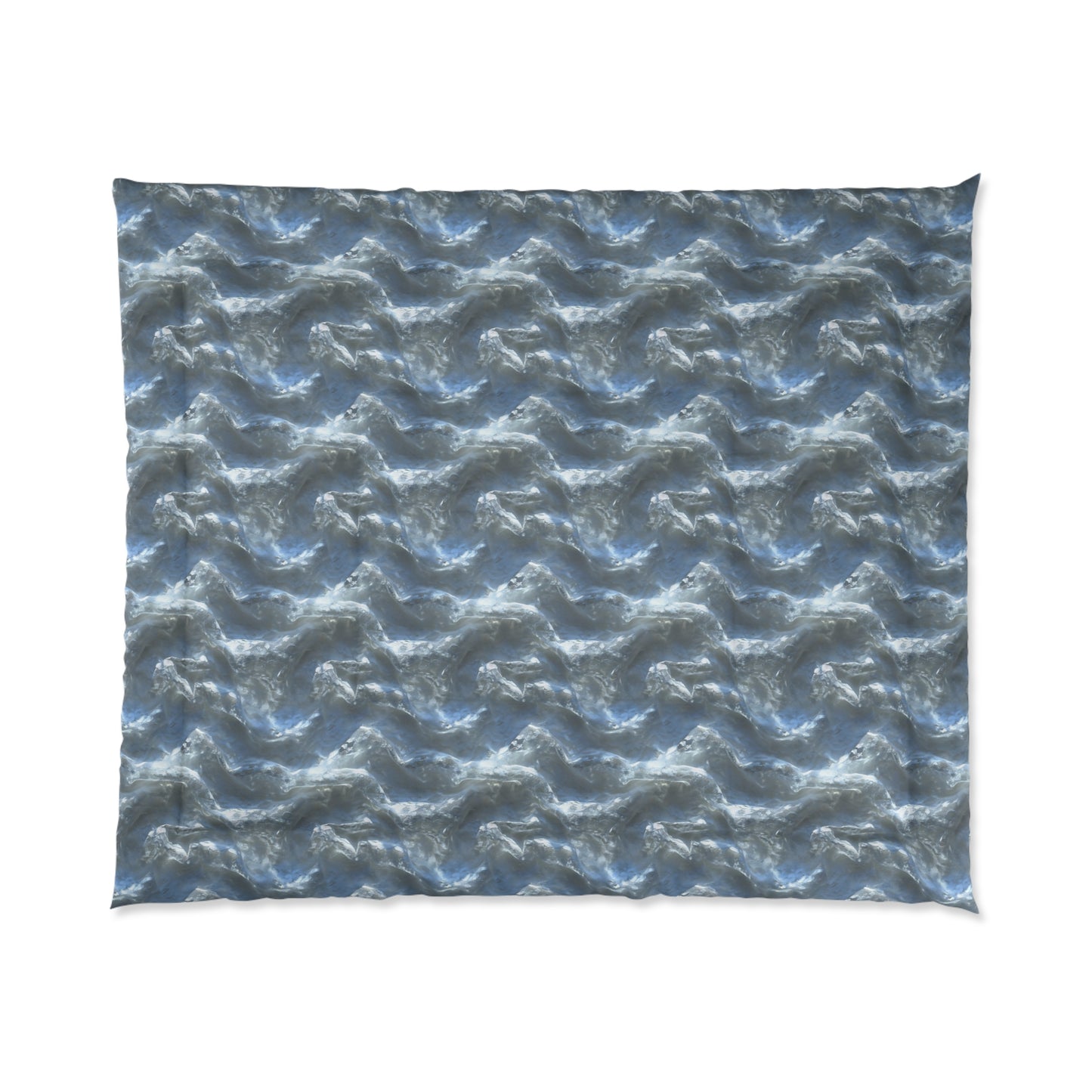 Snowdrift Sheer & Lace Basic Bedding Set