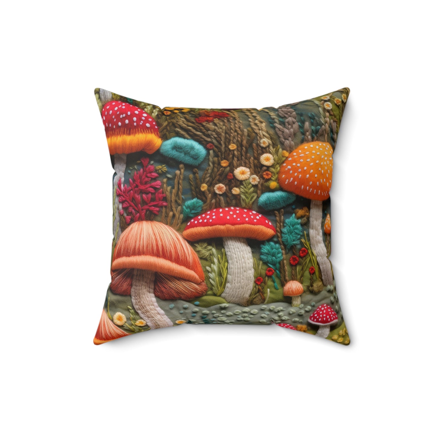 Enchanted Caps Throw Pillow