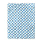 Cozy Blue Checkered Microfiber Duvet Cover