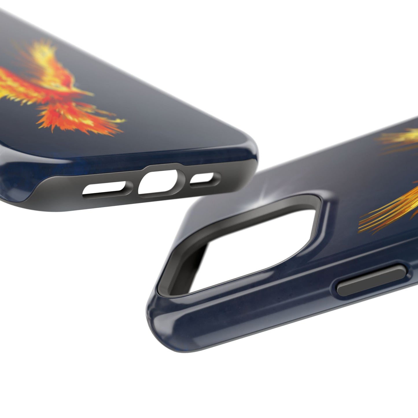 Phoenix Over Nebula MagSafe® Compatible Tough Case for iPhone