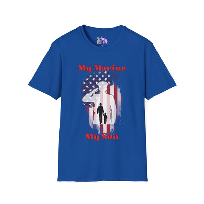 My Marine My Son (Dad) Adult T-shirt