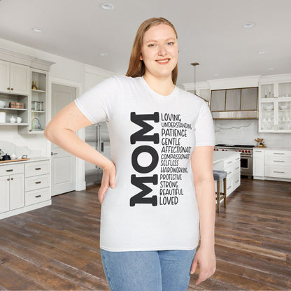 Mom Description Adult T-shirt