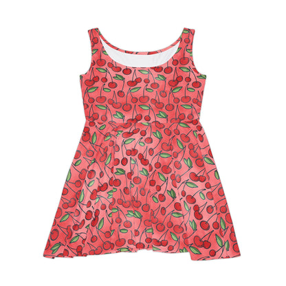 Cherry Bombshell Women's Skater Dress