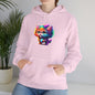 Cute Colorful Kitten Heavy Blend™ Hooded Sweatshirt