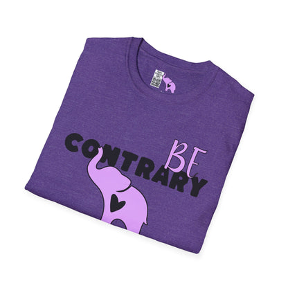 Be Contrary Adult T-shirt