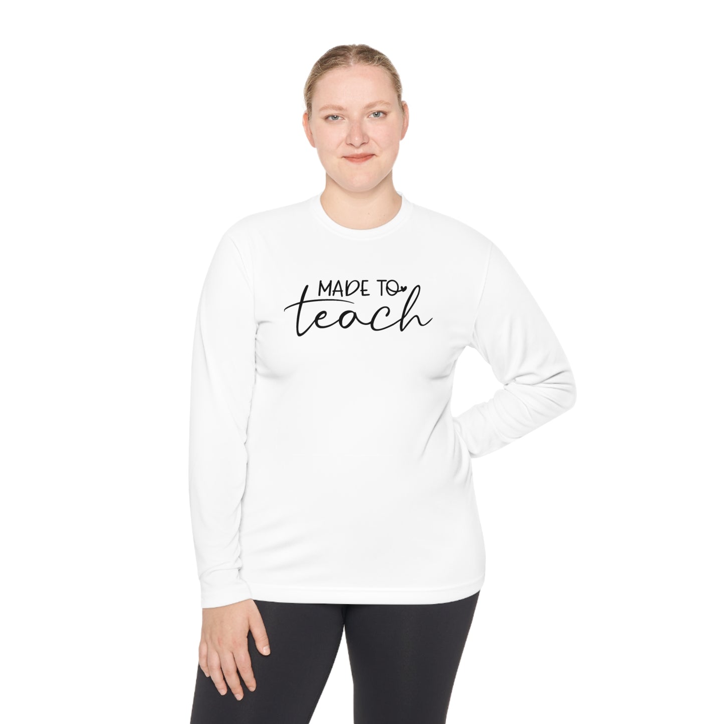 Made to Teach Adult Long Sleeve Tee