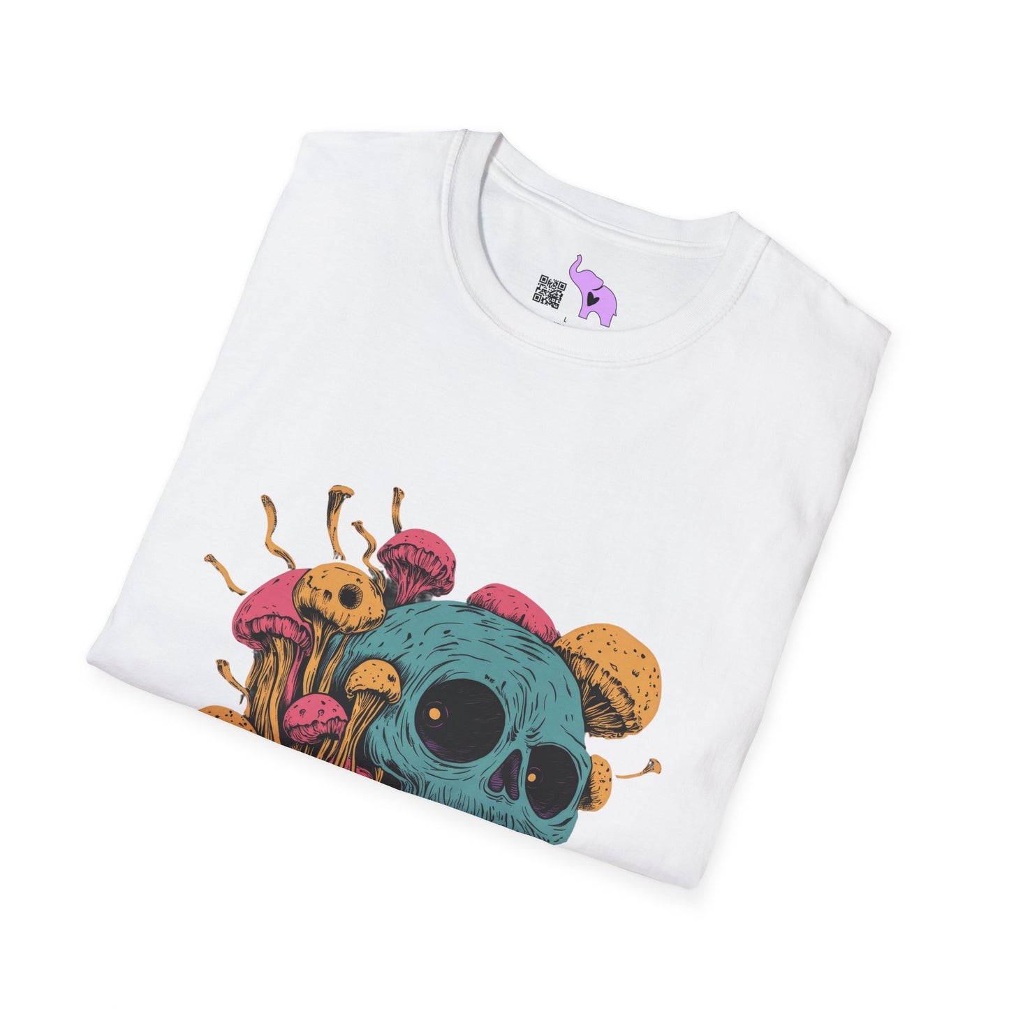 Creepy Mushroom Skull T-shirt