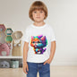 Cute Colorful Kitten Heavy Cotton™ Toddler T-shirt