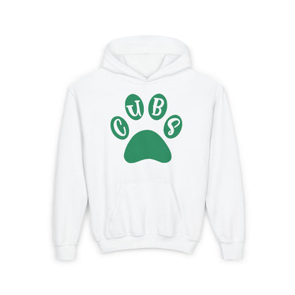 Brenham Cub Tracks Youth Heavy Blend Hoodie