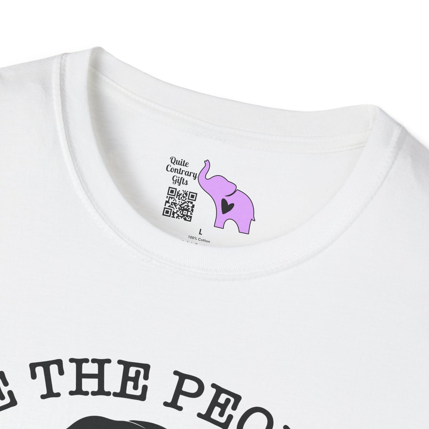 We The People Like To Party (Abraham Lincoln) Adult T-shirt