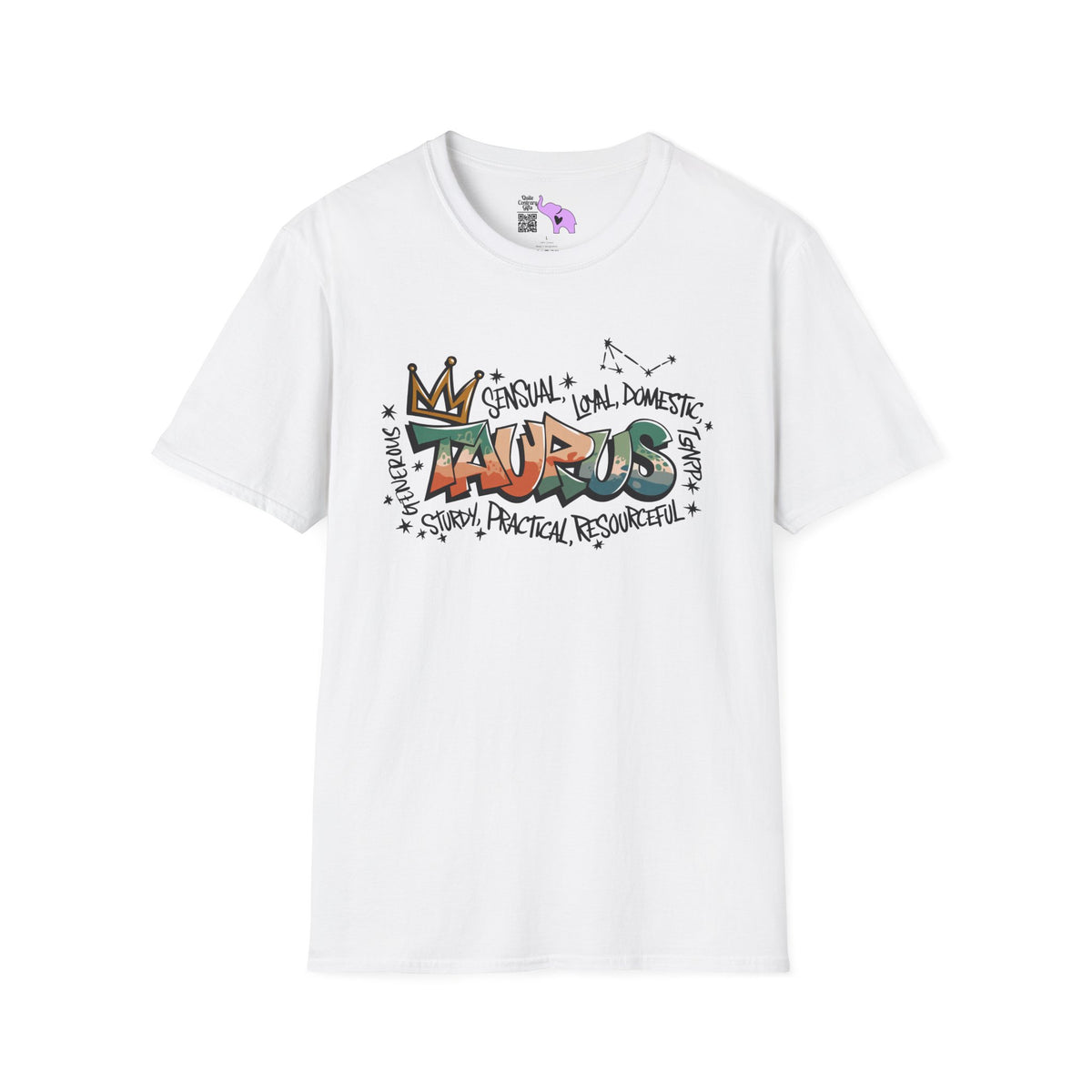Taurus Street Art Adult T-shirt