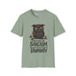 ""My Level of Sarcasm Depends on Your Level of Stupidity (Owl) Adult T-shirt