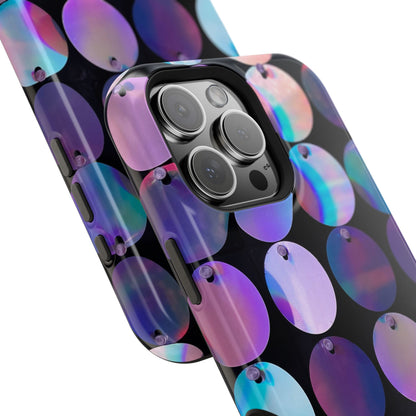Opal Glow Sequins MagSafe® Compatible Tough Case for iPhone