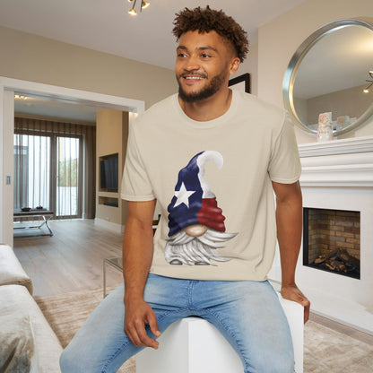 Texas Gnome Adult T-shirt