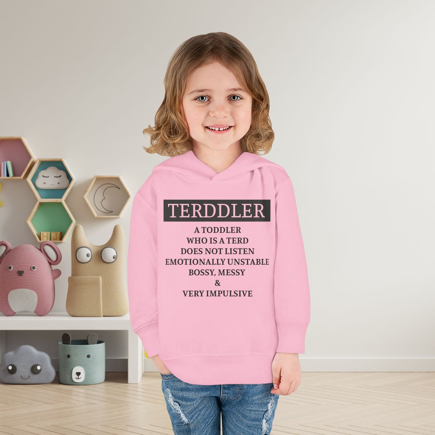 ""Terddler Definition Toddler Hoodie