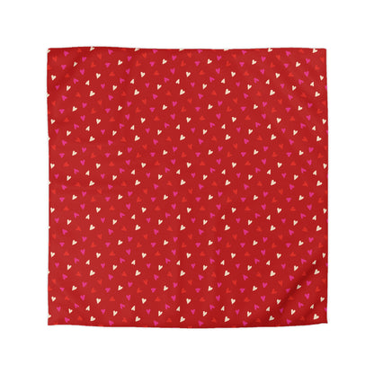 Cupid’s Confetti Microfiber Duvet Cover