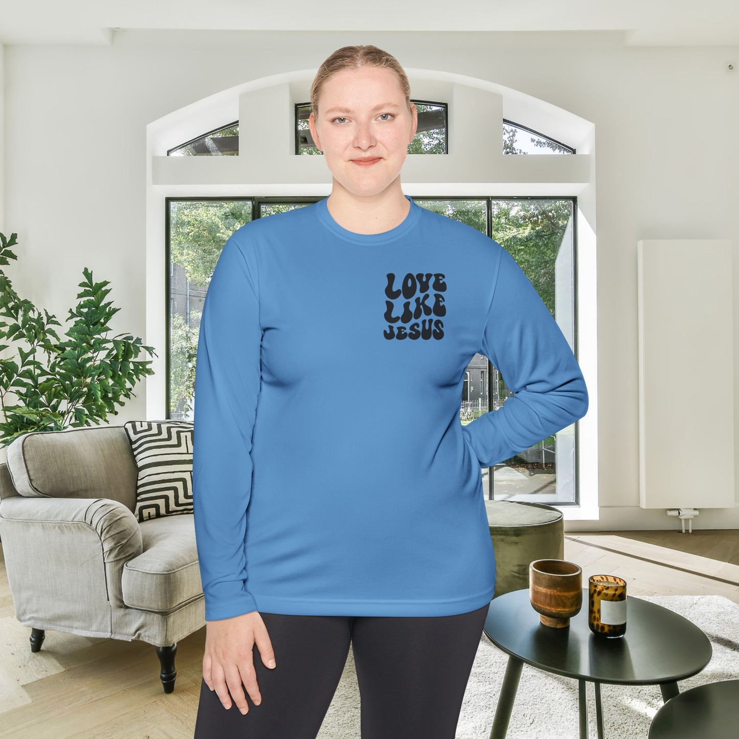 Love Like Jesus John 15 Adult Long Sleeve Tee