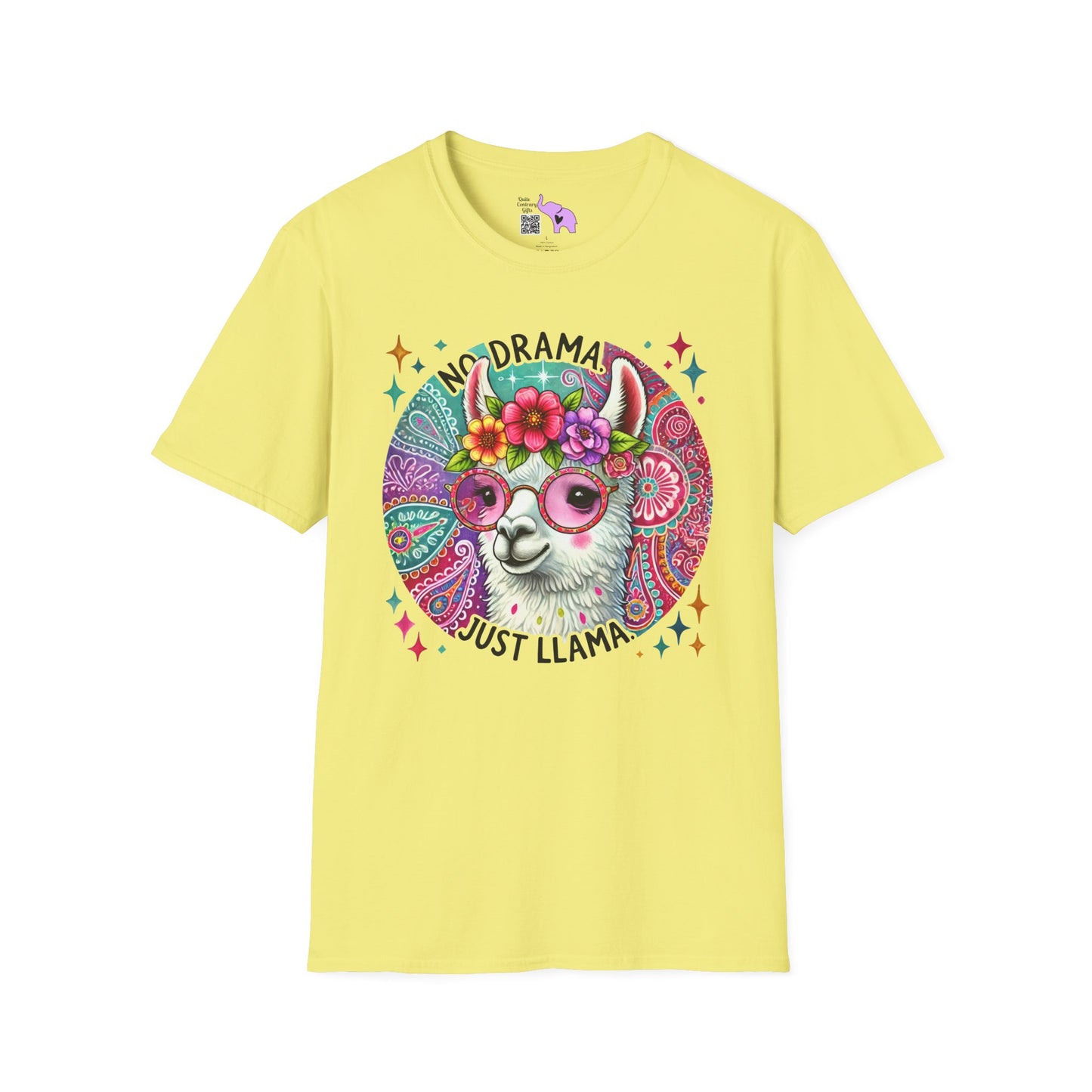 No Drama Just Llama Adult T-shirt