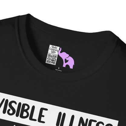 Invisible Illness: Just Because You Can't See It Doesn't Mean It's Not Real Adult T-shirt