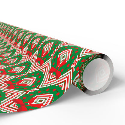 Christmas Wreaths Wrapping Paper