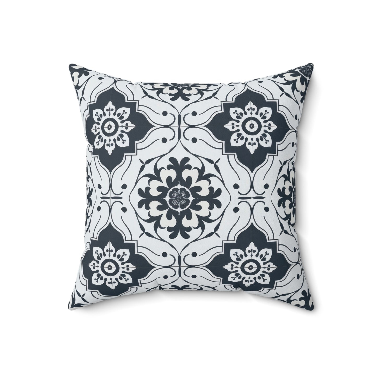 Lisbon Noir Throw Pillow