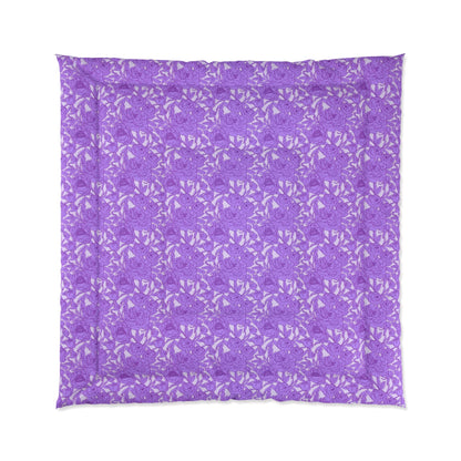 Lavender Peony Symphony Basic Bedding Set