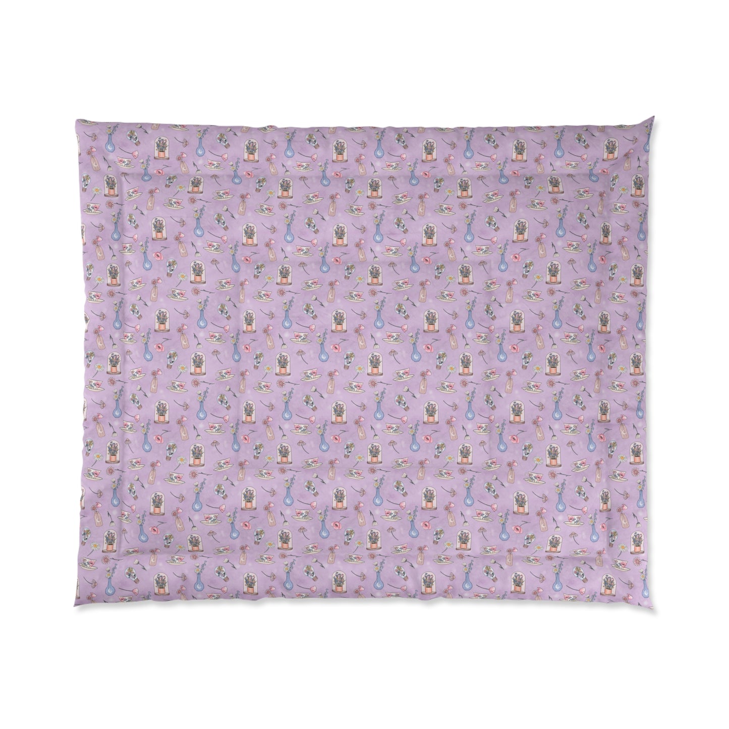 Lilac Meadow Keepsakes Comforter