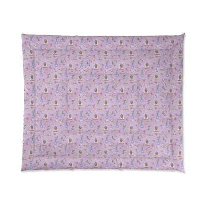 Lilac Meadow Keepsakes Comforter