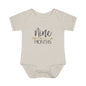 Golden Arrow Milestone Baby Bodysuit-Nine Months
