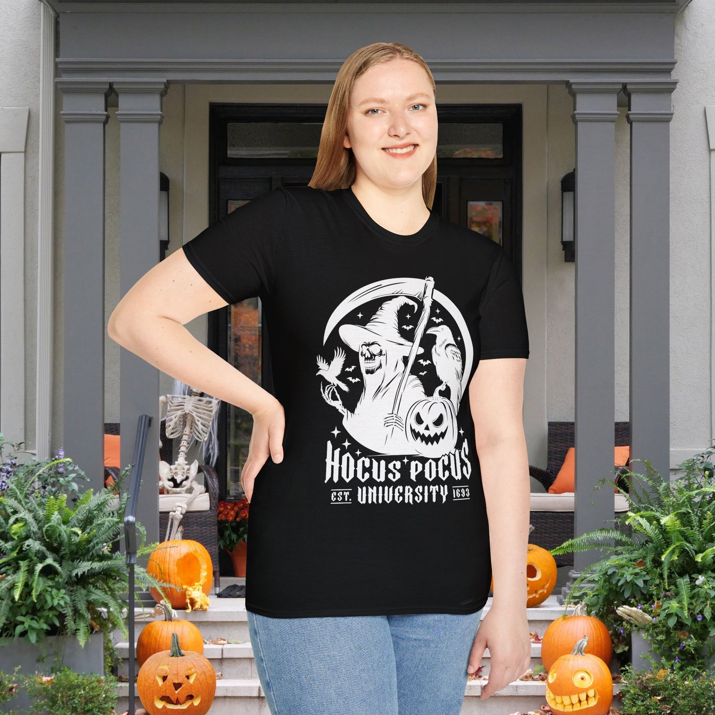 Hocus Pocus University Est. 1633 Adult T-shirt