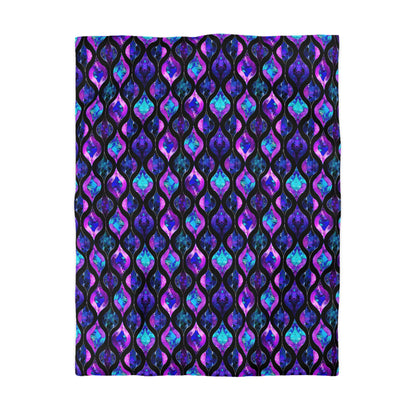 Midnight Cathedral Microfiber Duvet Cover