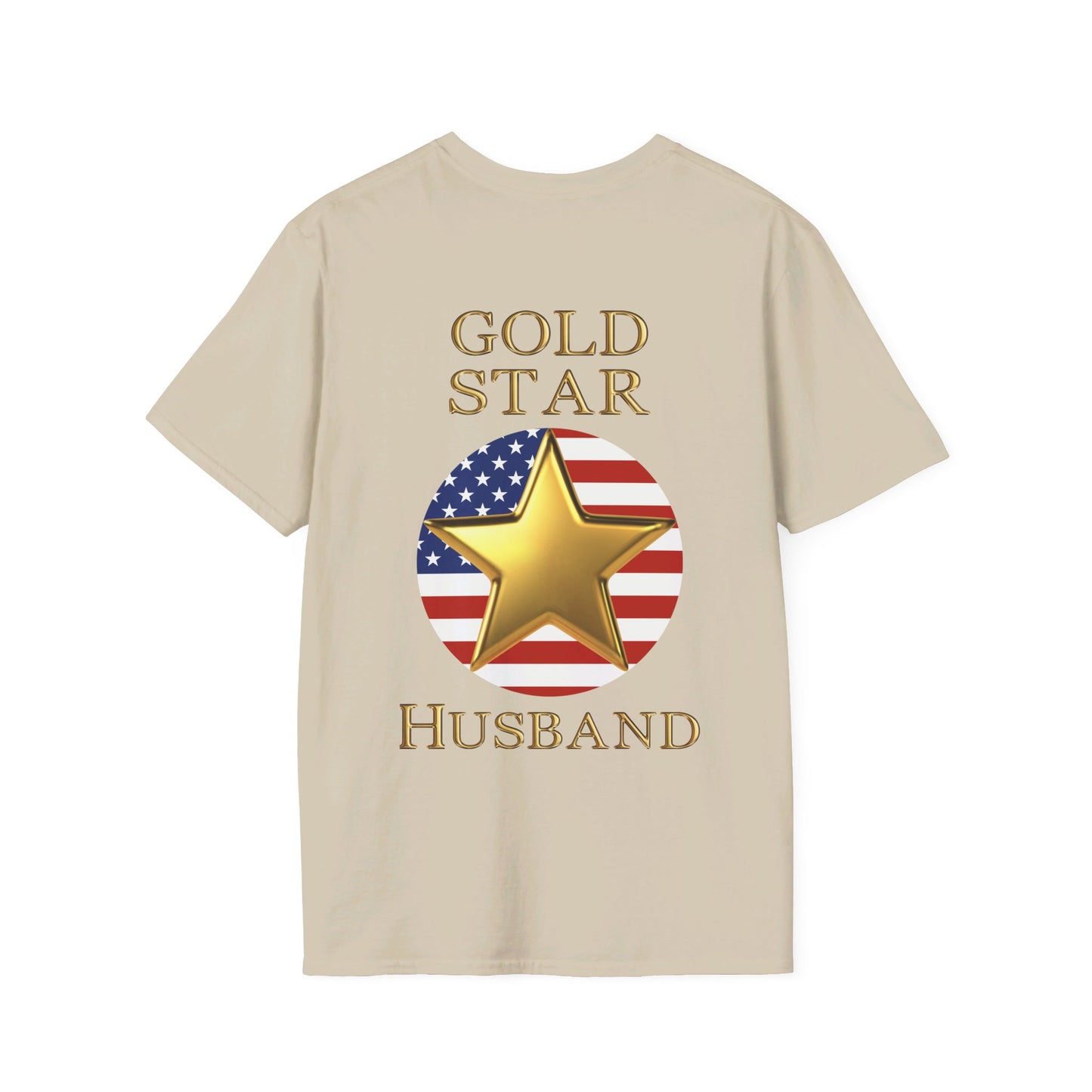 Gold Star Husband Forever Proud T-shirt