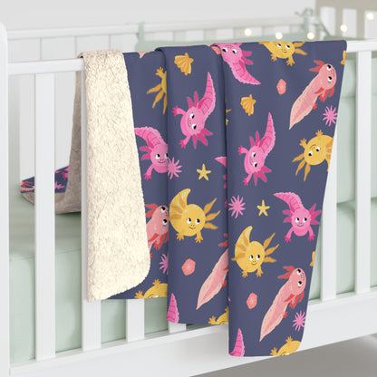AxoDreams Sherpa Fleece Blanket