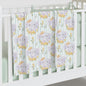 Elephant in Bloom Swaddle Blanket