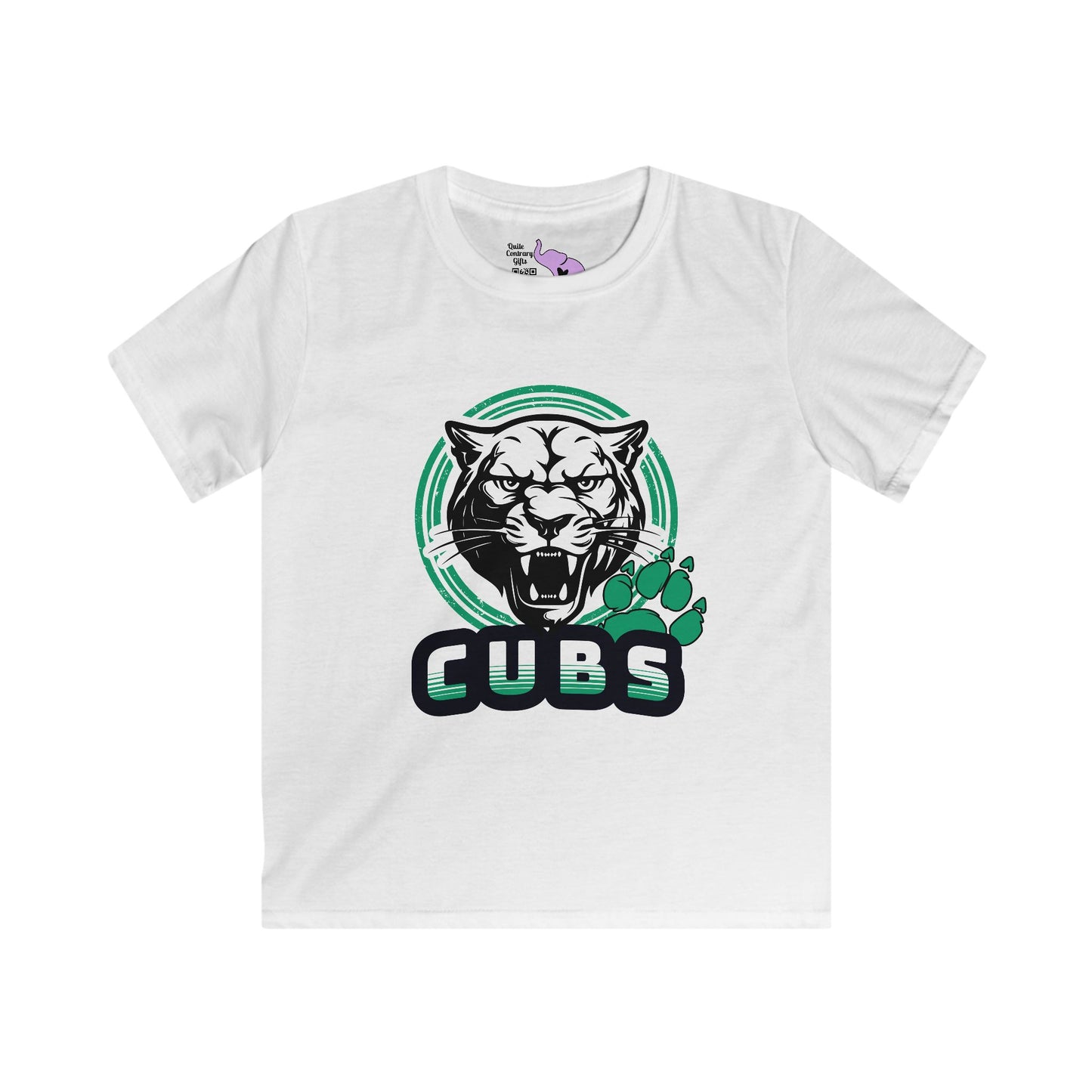 Cubs Circle Youth Softstyle Tee