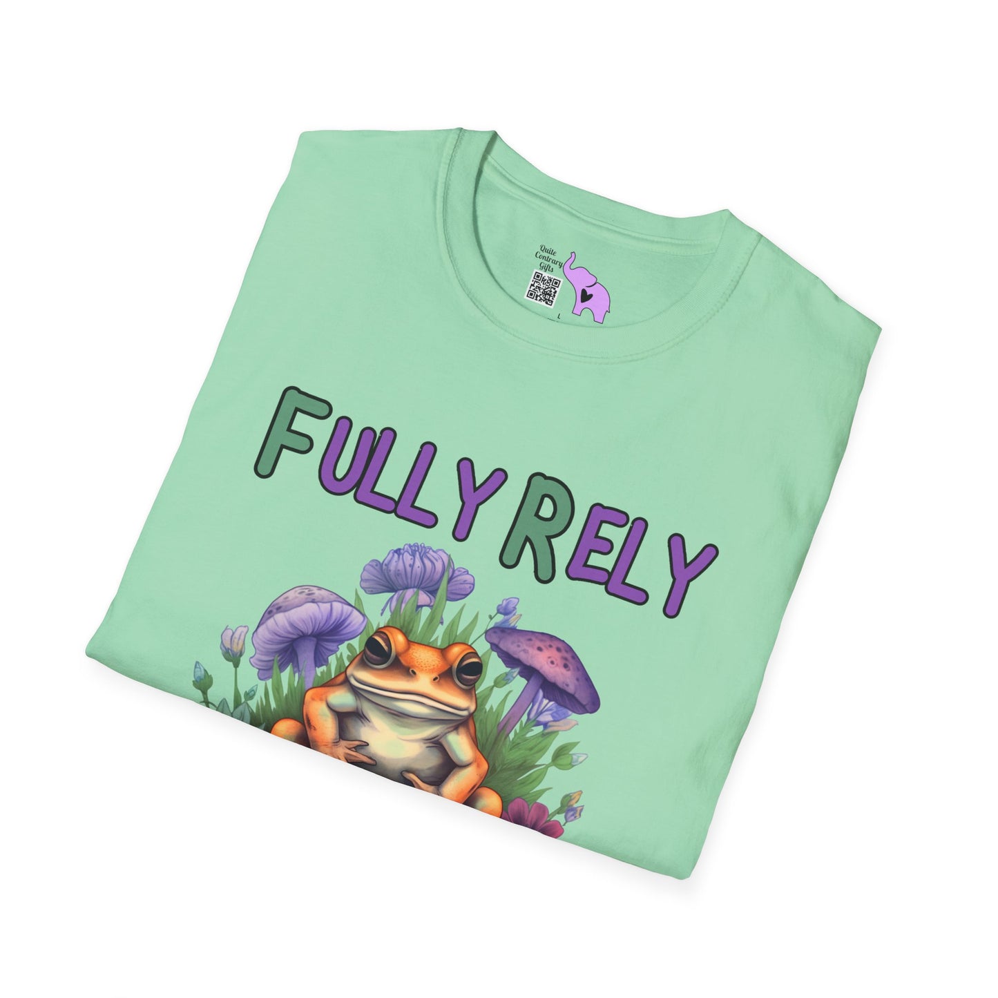 Fully Rely on God FROG Adult T-shirt