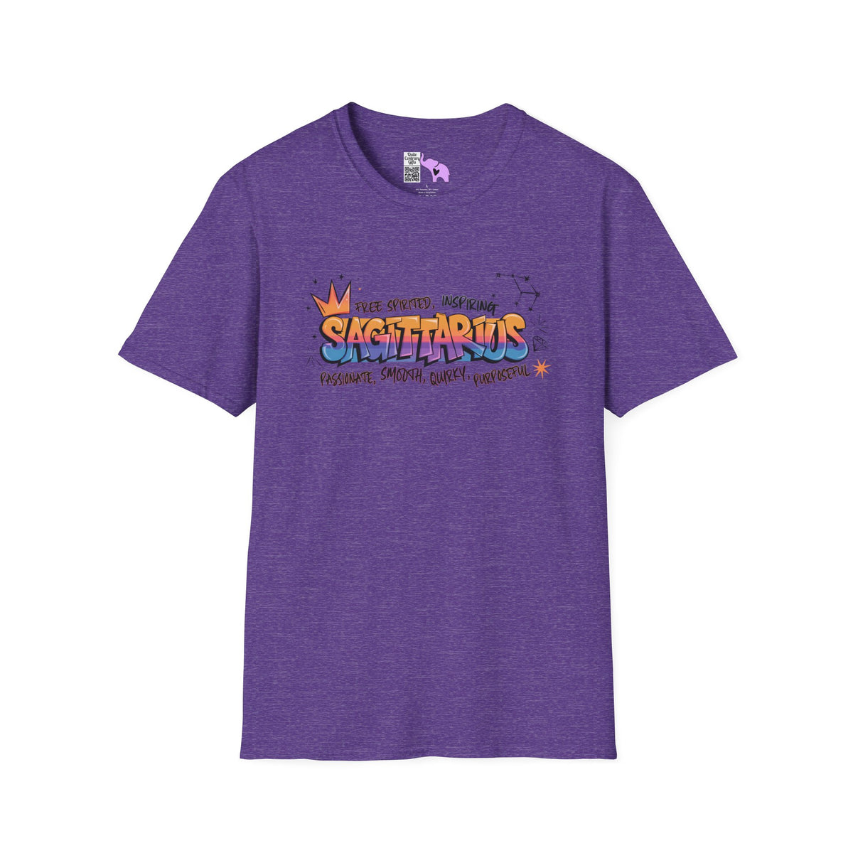 Sagittarius Street Art Adult T-shirt
