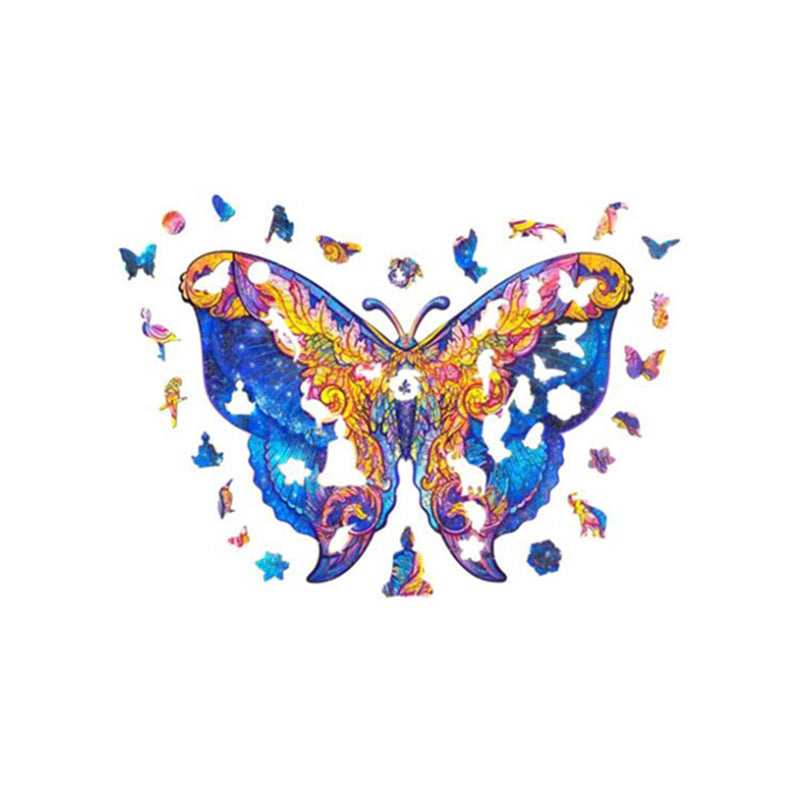 Beautiful Butterfly Wooden Puzzle