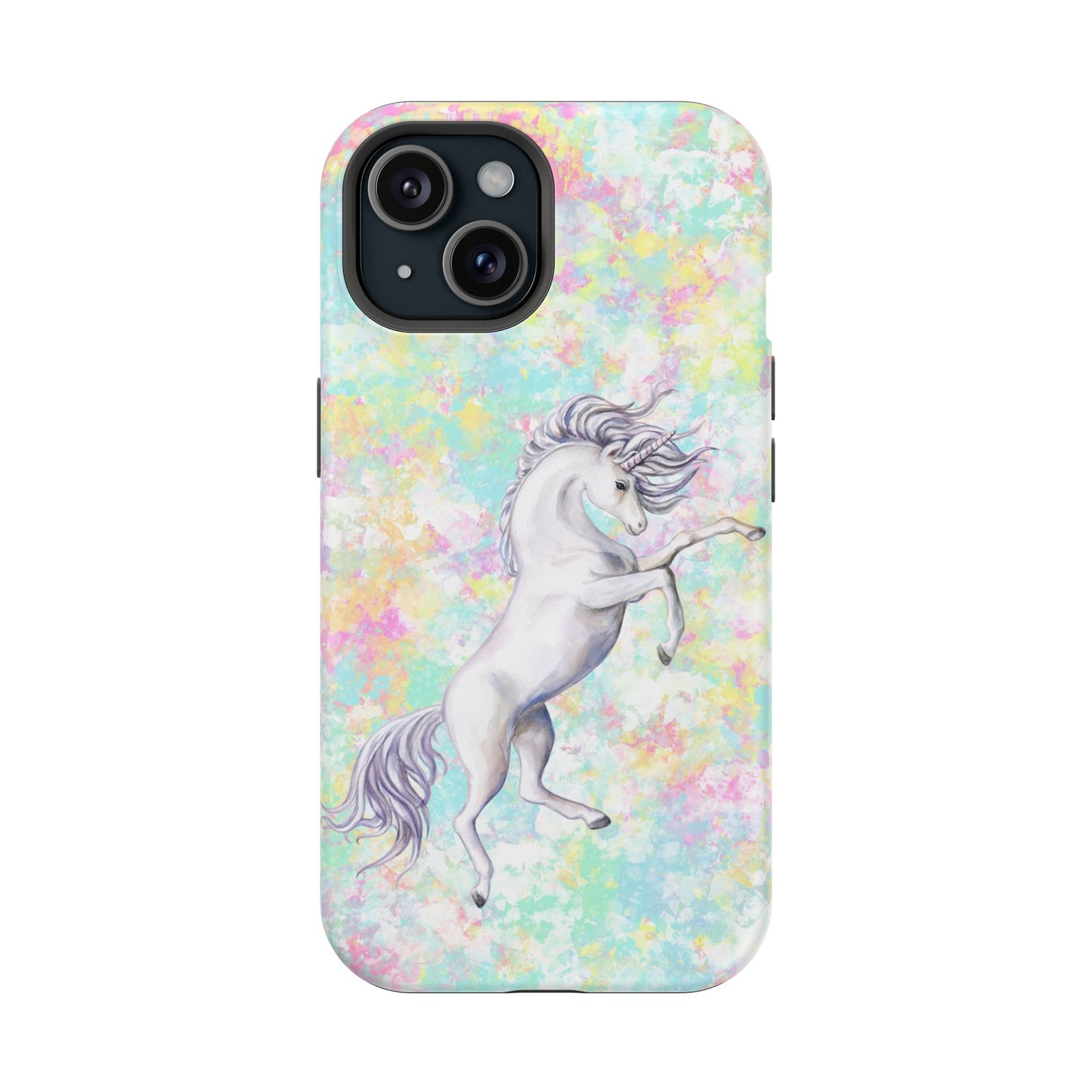 Pastel Pegasus MagSafe® Compatible Tough Case for iPhone