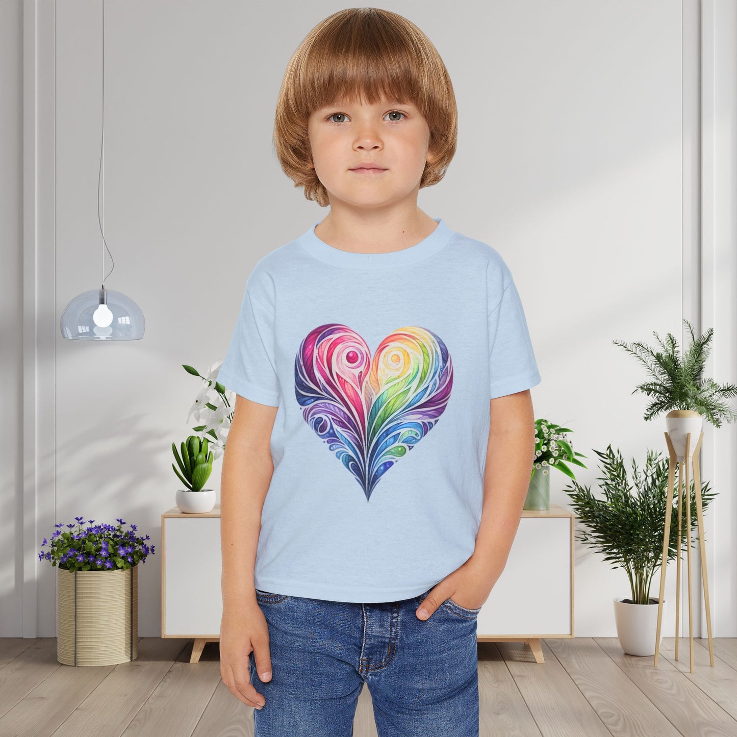 Colorwave Heart Heavy Cotton™ Toddler T-shirt
