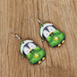 Cute Christmas Penguin Acrylic Earrings