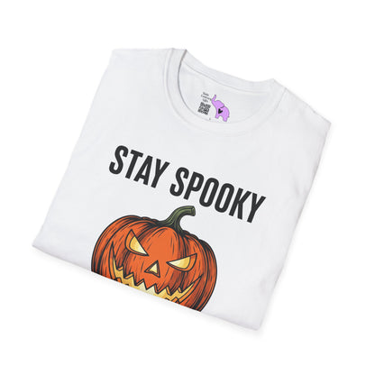 Stay Spooky (Pumpkin/Skull) Adult T-shirt