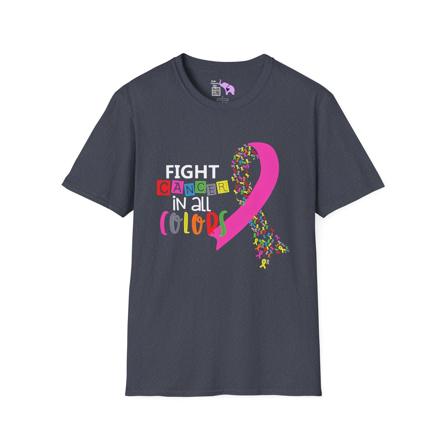 Fight Cancer All Colors 2 T-shirt