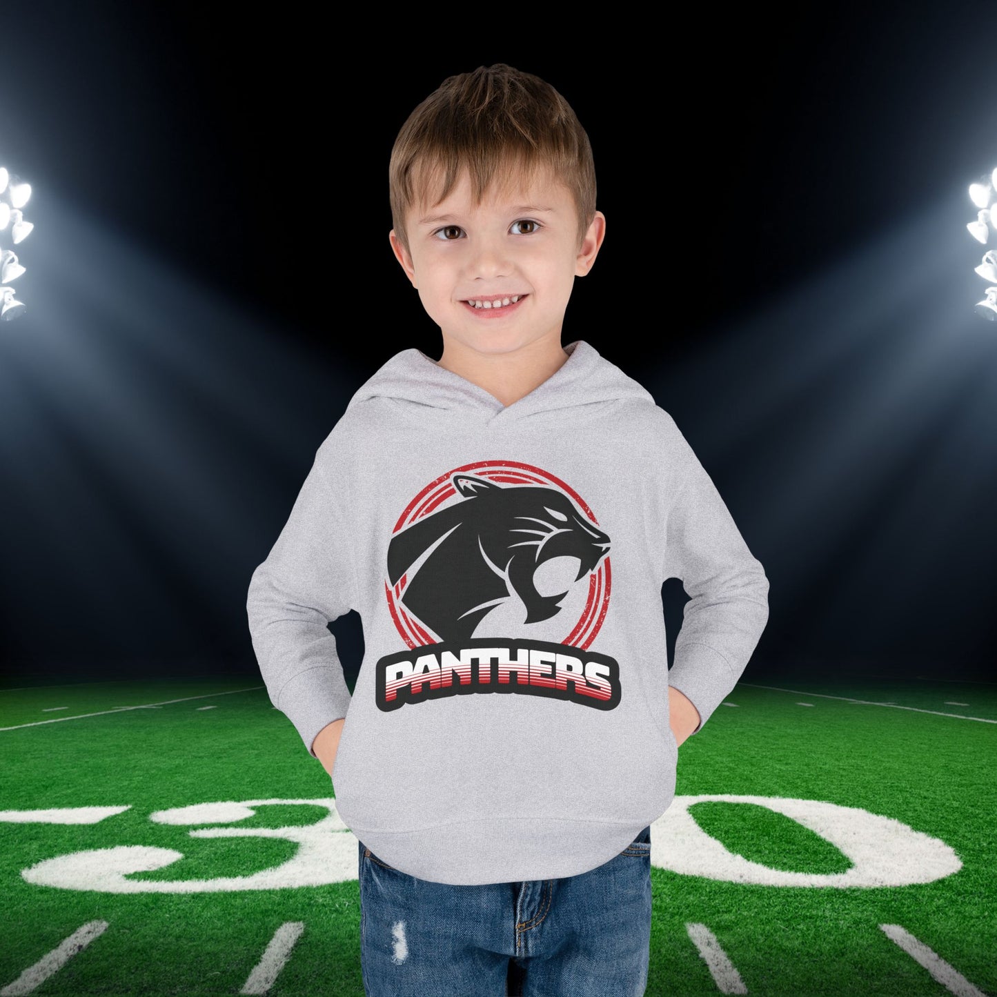 Panthers Circle Toddler Hoodie